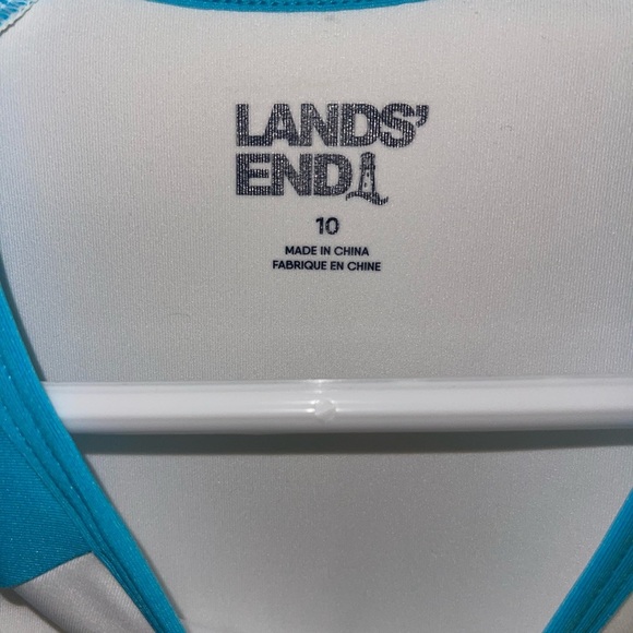 Lands End - Girls rash guard/sun shirt - size 10 - Picture 4 of 4